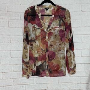 East 5th Multicolor Floral Blouse